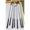 Image 1 : 7 Assorted Golf Clubs - 1 Cipper; 1 Pitching Wedge…