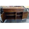 Image 6 : Large Wooden Dining Room Buffet - 2 Pieces see dimesions