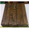 Image 2 : Hand-Crafted PalletBoard DartBoard Rack - 23.5x31x5.5