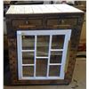 Image 2 : Hand-Crafted Pine Kitchen Island on Wheels - 39x32.5x24