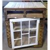 Image 8 : Hand-Crafted Pine Kitchen Island on Wheels - 39x32.5x24
