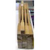 Image 3 : Lot of 21 Spindles - Wooden - 36" Long