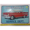 Image 1 : Tin Chevrolet Sign