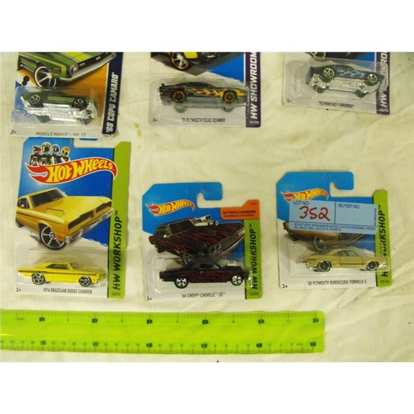 Lot of 6 hot wheel toys - new in box