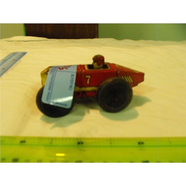 Marx tin toy #7 windup racing car