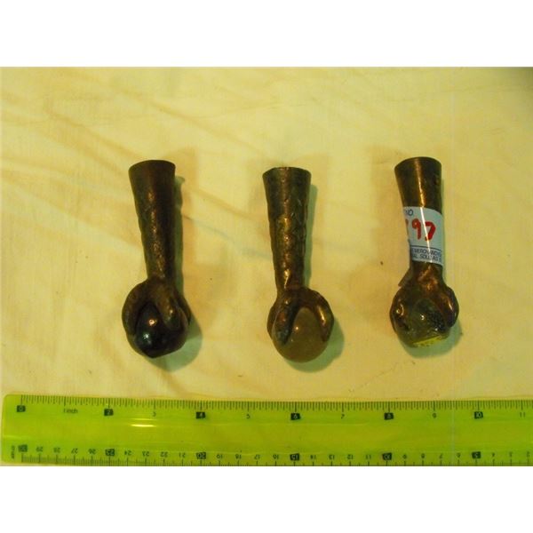 3 piano stool foot & ball feet
