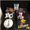 Image 1 : SPORTS FAN SOUVENIR/ APPAREL LOT