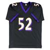 Image 3 : Ray Lewis Authentic Signed Black Pro Style Jersey Autographed (PSA Witnessed)