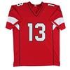 Image 3 : Kurt Warner Authentic Signed Red Pro Style Jersey Autographed (Beckett Witnessed)
