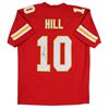 Image 1 : Tyreek Hill Authentic Signed Red Pro Style Jersey Autographed (Beckett Witnessed)