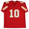 Image 3 : Tyreek Hill Authentic Signed Red Pro Style Jersey Autographed (Beckett Witnessed)