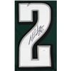 Image 2 : Miles Sanders Authentic Signed Green Pro Style Jersey Autographed (JSA Certified)