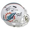 Image 1 : Dolphins Ricky Williams "Smoke Weed Everyday" Signed F/S Speed Rep Helmet (JSA Certified)