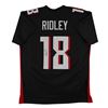 Image 1 : Calvin Ridley Authentic Signed Black Pro Style Jersey Autographed (JSA Witnessed)