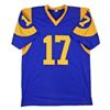 Image 3 : Robert Woods Authentic Signed Blue Pro Style Jersey Autographed (Beckett Witnessed)