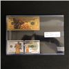 Image 1 : KOBE BRYANT GOLD NOVELTY BANK NOTES