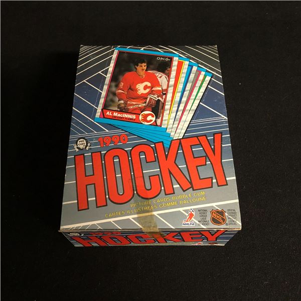 1989-90 O-Pee-Chee Hockey Wax Box - 48 packs