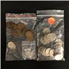 Image 1 : ASSORTED COIN LOT (1920 BUFFALO 5c...)