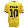 Image 1 : PELE SIGNED BRAZIL YELLOW SOCCER JERSEY (PSA COA)