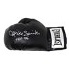 Image 1 : MICHAEL (MIKE) SPINKS SIGNED EVERLAST BLACK BOXING GLOVE W/HOF’94 (SCHWARTZ COA)