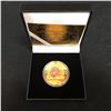 Image 1 : TOM & JERRY 80th ANNIVERSARY GOLD PLATED COIN w/ CERTIFICATE