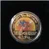 Image 2 : TOM & JERRY 80th ANNIVERSARY GOLD PLATED COIN w/ CERTIFICATE