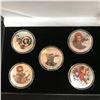 Image 2 : MARVEL AVENGERS GOLD PLATED COLLECTORS 5 COIN SET