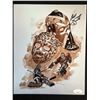 Image 1 : GERRY CHEEVERS & BILLY SMITH DUAL SIGNED 8X10 ART PRINT (JSA WITNESSED)