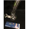 Image 1 : TOMMY CHONG SIGNED 8" GLASS BONG w/ BOWL (CLEAR)