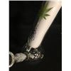 Image 2 : TOMMY CHONG SIGNED 8" GLASS BONG w/ BOWL (CLEAR)