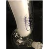 Image 3 : TOMMY CHONG SIGNED 8" GLASS BONG w/ BOWL (CLEAR)