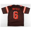 Image 1 : Baker Mayfield Signed Jersey (Beckett COA)