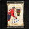 Image 1 : 2019-20 UPPER DECK THE CUP HOCKEY #SP-TW TOM WILSON SIGNATURE MATERIALS AUTO PATCH 35/99