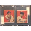 Image 1 : 1949 BOWMAN #14 CURT SIMMONS & #37 JOHN WYROSTEK
