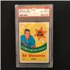 Image 1 : 1969 O-PEE-CHEE #217 ED GIACOMIN (EX-MT 6)