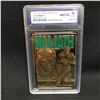 Image 1 : 1997 BLEACHERS 23KT GOLD JOE NAMATH LIMITED EDITION (GEM MINT 10)