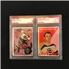 Image 1 : VINTAGE GRADED HOCKEY CARD LOT (McKENNEY, HORVATH)