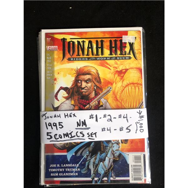 JONAH HEX COMIC BOOK LOT (DC/ VERTIGO)