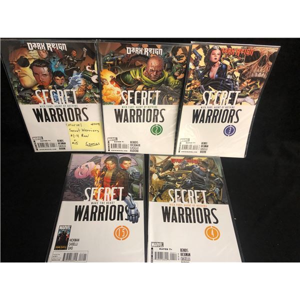 SECRET WARRIORS COMIC BOOK LOT (MARVEL COMICS)