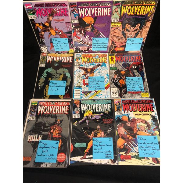 MARVEL COMICS PRESENTS: WOLVERINE COMIC BOOK LOT