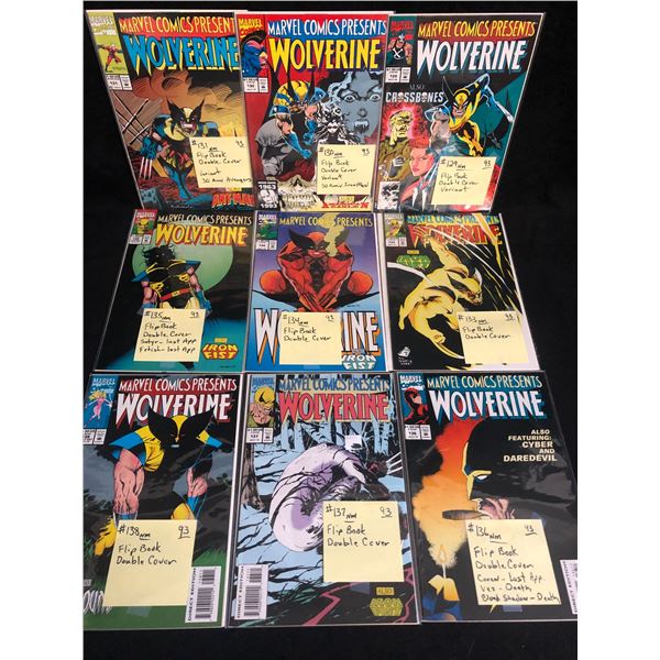 MARVEL COMICS PRESENTS: WOLVERINE COMIC BOOK LOT