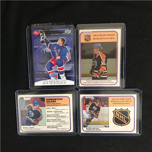 WAYNE GRETZKY HOCKEY CARD LOT