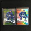 Image 1 : Quinn Hughes 2019-20 Synergy Exceptional Beginnings Hockey Card Lot