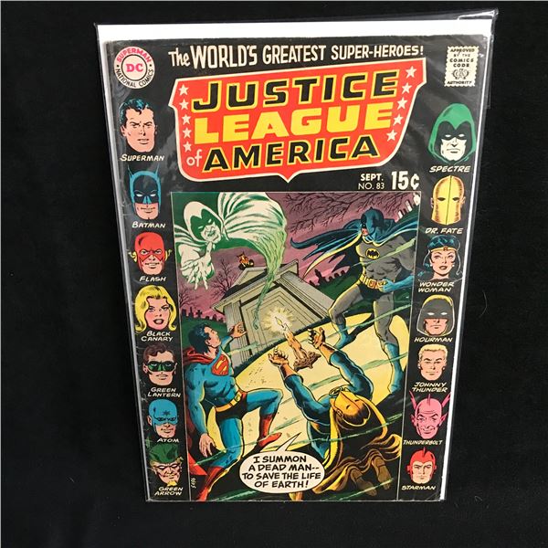 JUSTICE LEAGUE OF AMERICA #83 (DC COMICS)