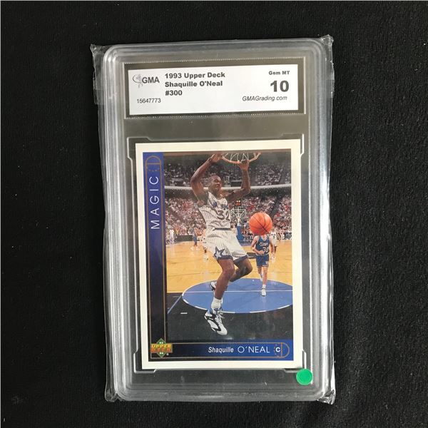 1993 UPPER DECK SHAQUILLE O'NEAL #300 (GEM MINT 10)