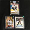 Image 1 : NHL SUPERSTAR ROOKIE TRADING CARDS (CROSBY, JAGR, BOUWMEESTER)