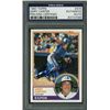 Image 1 : 1983 TOPPS #370 GARY CARTER AUTHENTIC AUTO (PSA/DNA CERTIFIED)