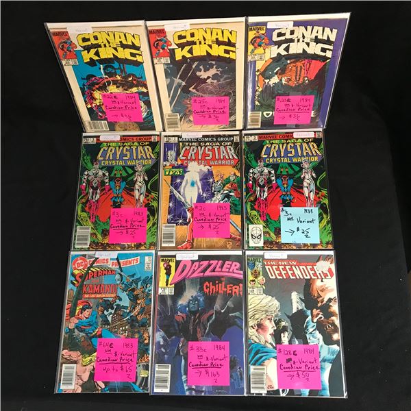 VINTAGE COMIC BOOK LOT