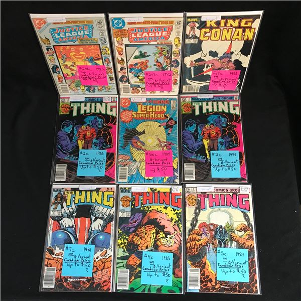 VINTAGE COMIC BOOK LOT