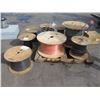 Image 8 : Pallet of Multiple Spools Coaxial Cable, Wire, etc & Box PVC Jacket RoHS